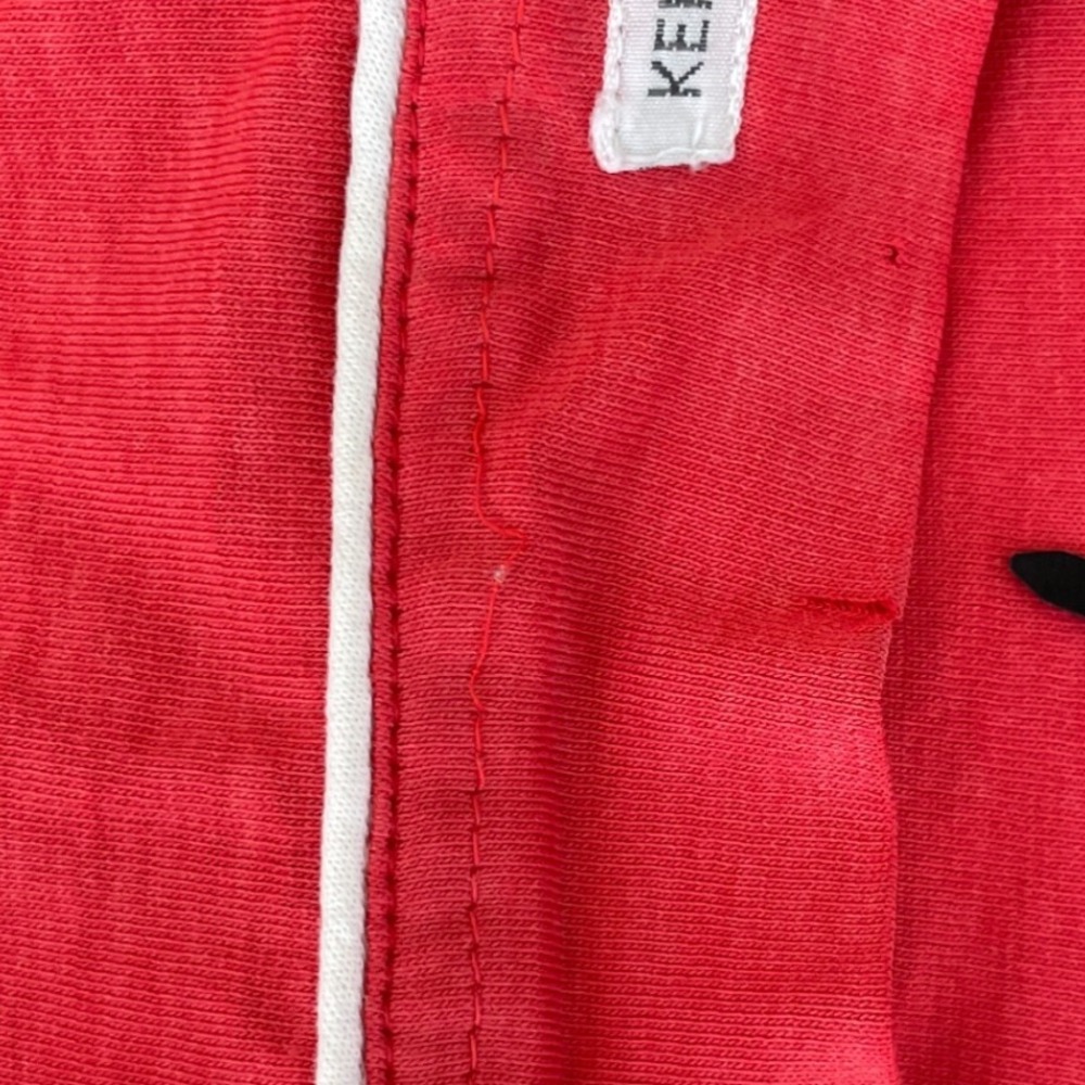 Vintage 80s Kennington Red Short‎ Sleeve Polo Shirt Western Style Retro - Picture 10 of 13